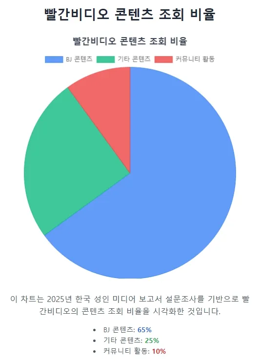 빨간비디오 콘텐츠 조회 비율 빨간비디오 콘텐츠 조회 비율
