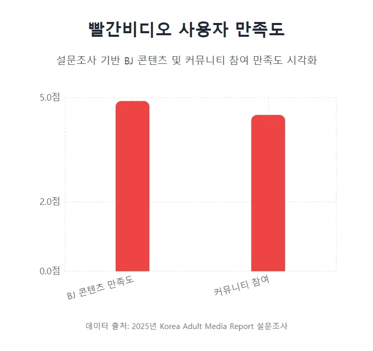 빨간비디오 사용자 만족도 빨간비디오 사용자 만족도